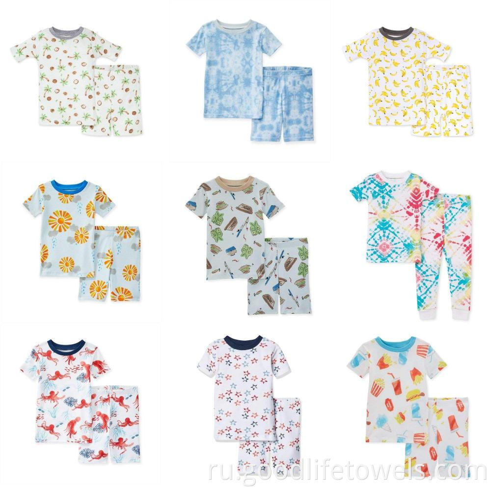 Cartoon Children Cotton Sleepwear